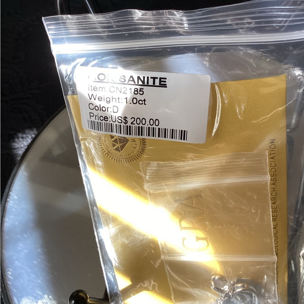 Moissante silver Necklace